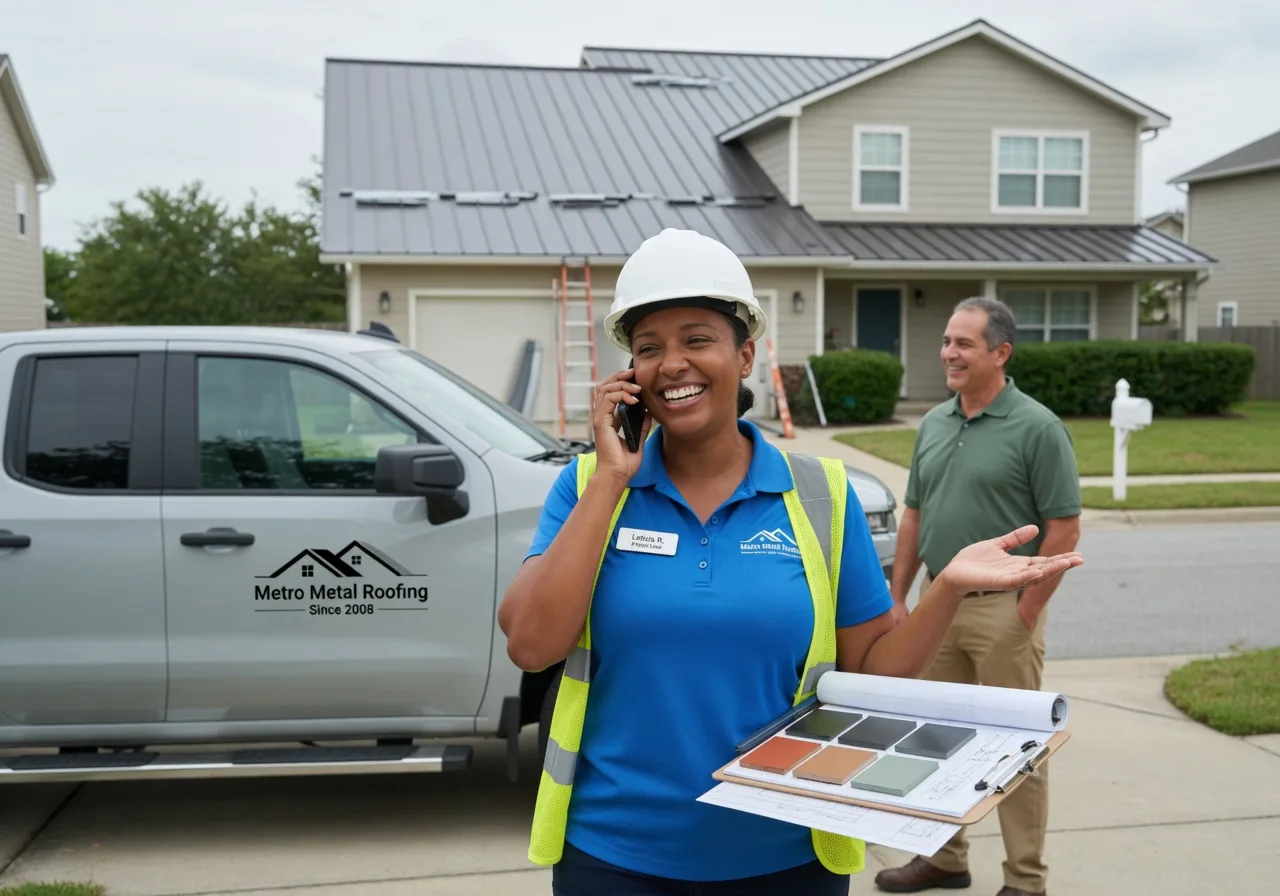 Storm Damage Metal Roof Repair in Bloomsbury, NJ